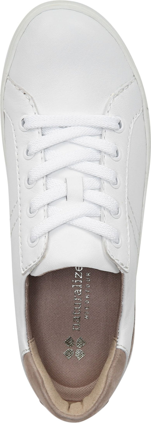 Naturalizer Shoes Morrison White Leather - Extra Wide