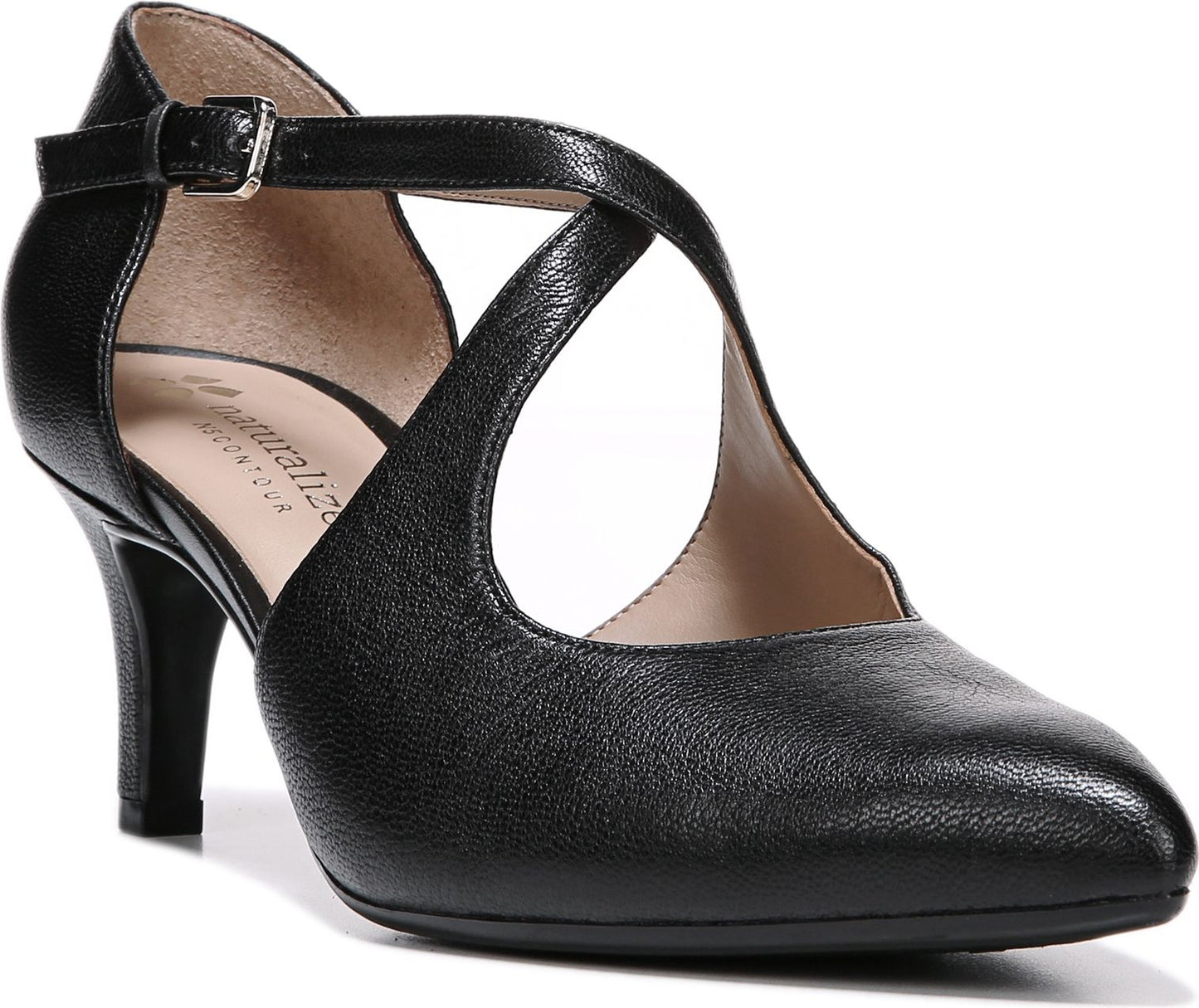 Naturalizer Shoes Okira Black Leather - Narrow