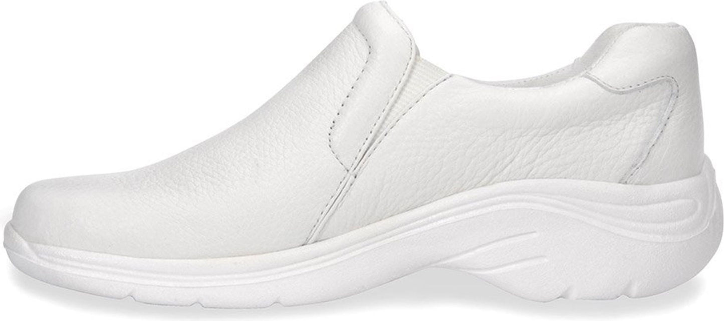 Nurse Mates Shoes Dove Leather White