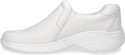 Nurse Mates Shoes Dove Leather White