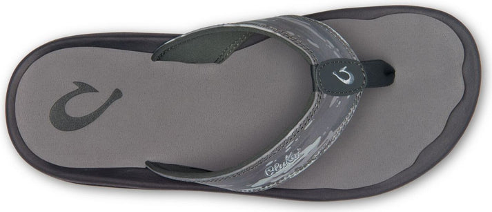 OluKai Sandals Men's Ohana Pa'i Pavement / Wai Camo