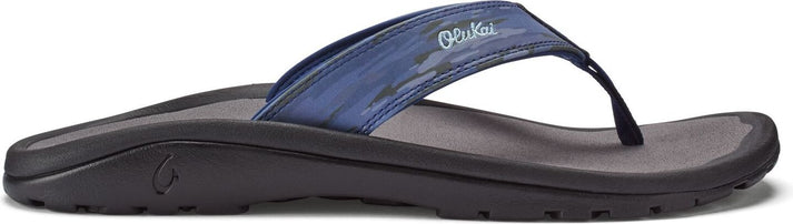 OluKai Sandals Men's Ohana Pa'i Trench Blue / Wai Camo