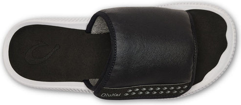 OluKai Sandals Men's Ulele 'olu Black / Black