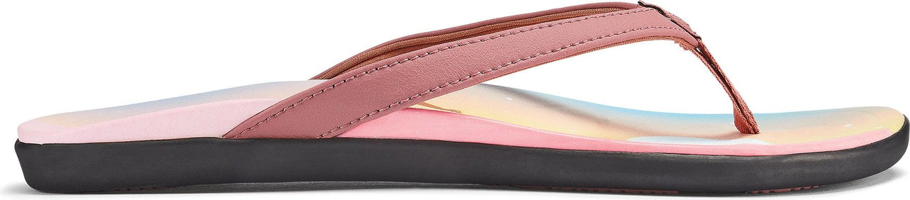 OluKai Sandals Women's Ho'opio Pae Ash Rose / Pae