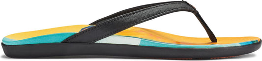 OluKai Sandals Women's Ho'opio Pae Black / Pae