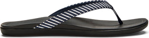 OluKai Sandals Women's Ho'opio Trench Blue / Stripe