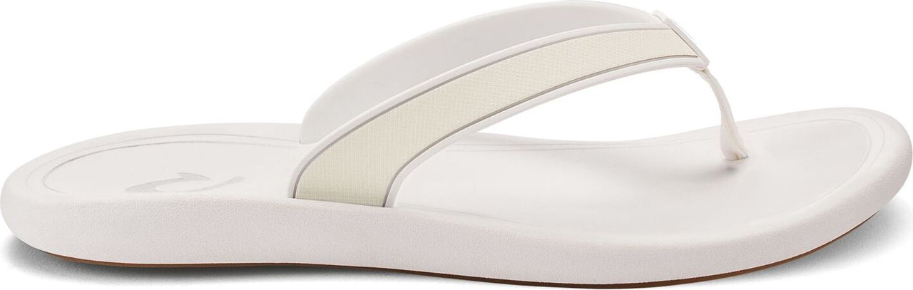 OluKai Sandals Women's Kapehe White / White