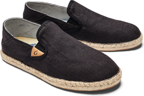 OluKai Shoes Women's Kaula Pa'a Kapa Lava Rock