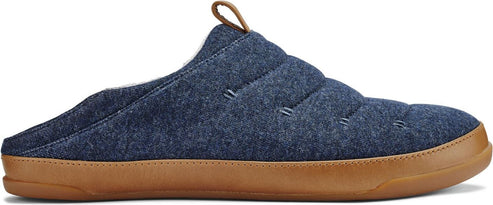 OluKai Slippers Men's Mahana Trench Blue / Trench Blue