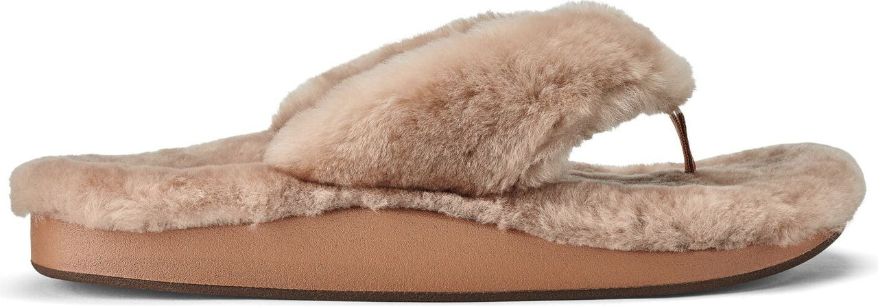 OluKai Slippers Women's Kipe'a Heu Tan / Tan