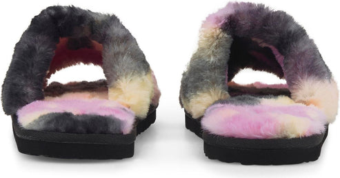 Puma Slippers Puma Fluff Tie-dye Black/white