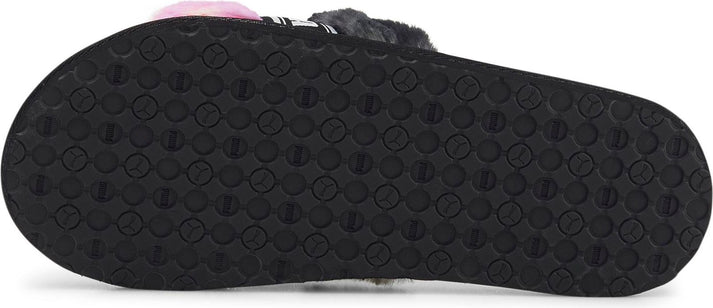 Puma Slippers Puma Fluff Tie-dye Black/white