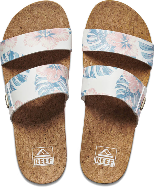 Reef Sandals Cushion Vista Hi Pink Hibiscus