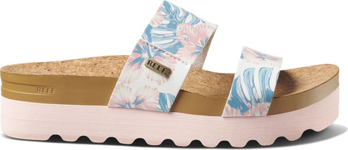 Reef Sandals Cushion Vista Hi Pink Hibiscus