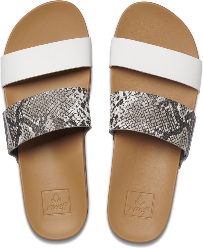 Reef Sandals Cushion Vista Hi Snake/white