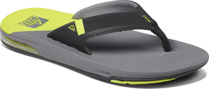 Reef Sandals Fanning Low Grey/lime