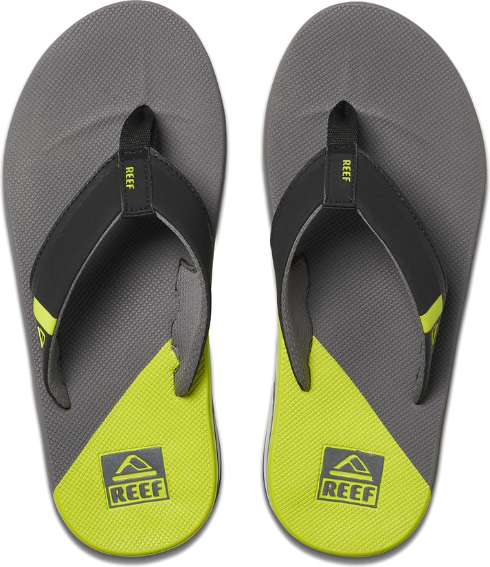 Reef Sandals Fanning Low Grey/lime