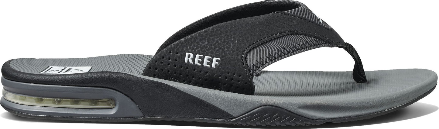 Reef Sandals Fanning Prints Grey Swells