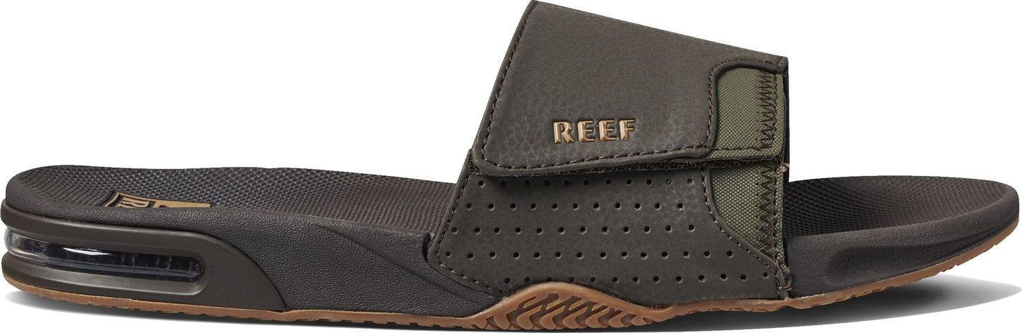 Reef Sandals Fanning Slide Brown/gum