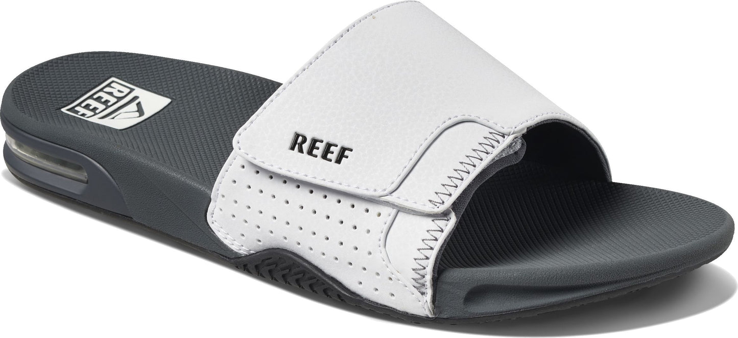 Reef Sandals Fanning Slide Grey/white