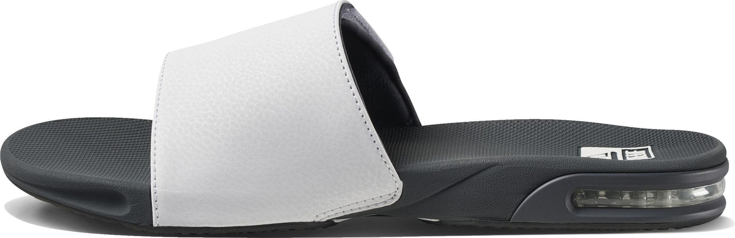 Reef Sandals Fanning Slide Grey/white