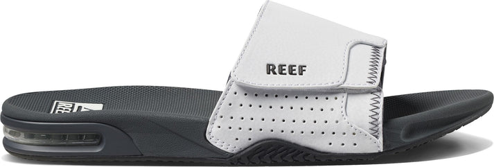 Reef Sandals Fanning Slide Grey/white