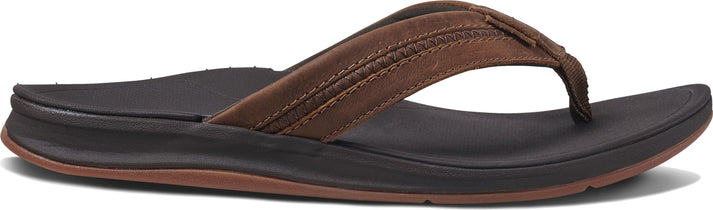 Reef Sandals Leather Ortho Coast Brown