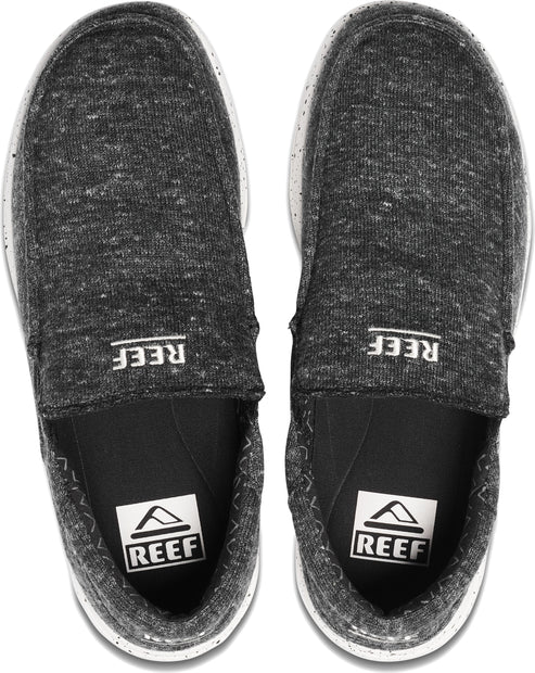 Reef Shoes Cushion Coast Slip On Black/white