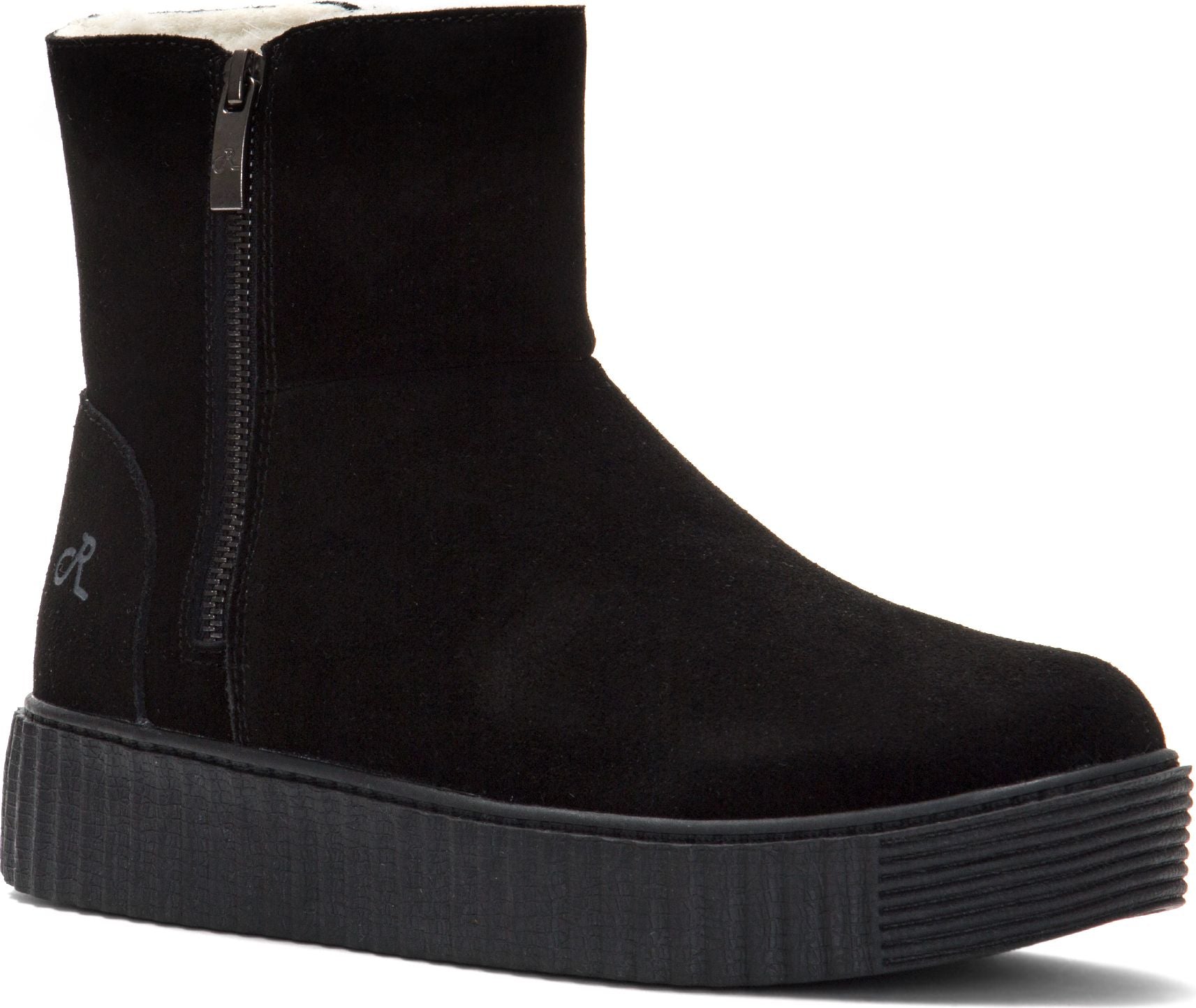 Hunter Black Suede