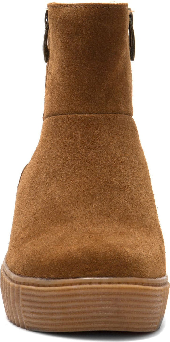 Religious Comfort Boots Hunter Tan Suede