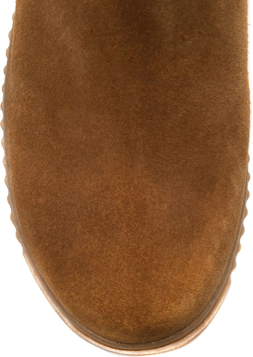 Religious Comfort Boots Hunter Tan Suede