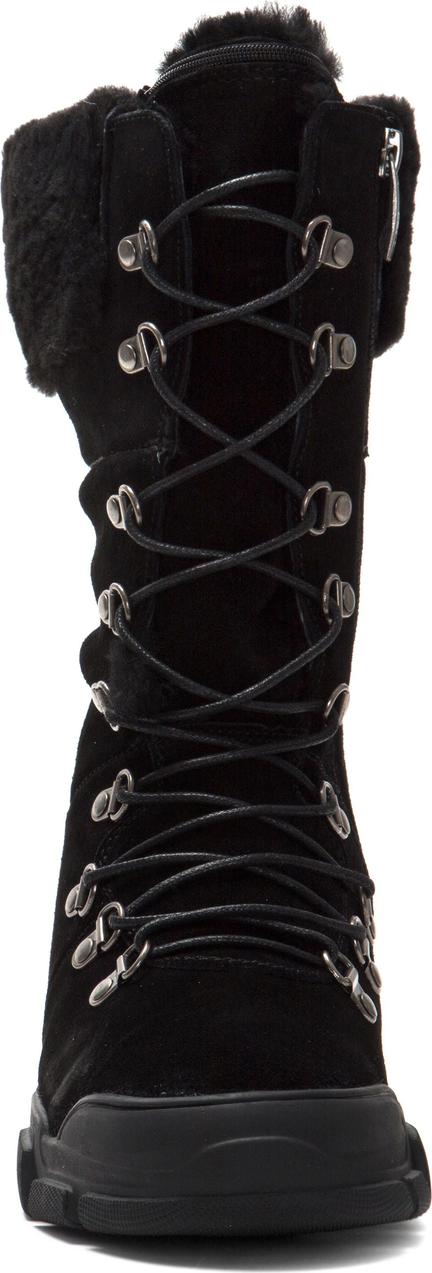 Religious Comfort Boots Nomadic Black Suede