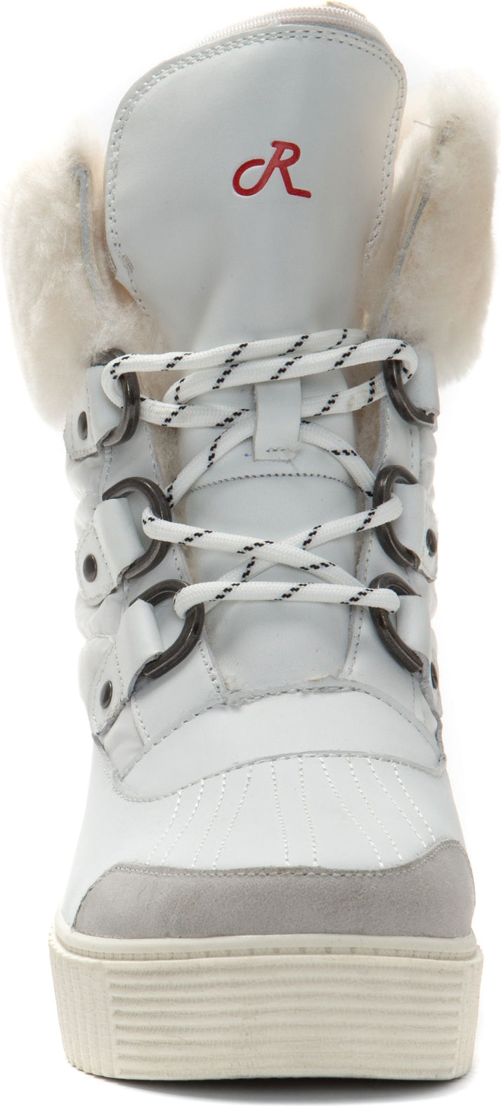 Religious Comfort Boots Over The Moon White Leather/nylon