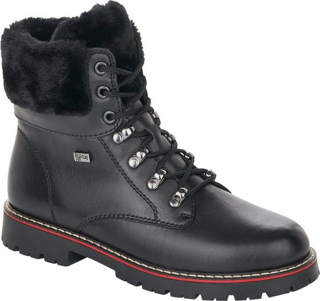 Remonte Boots Black Flip Grip Boot