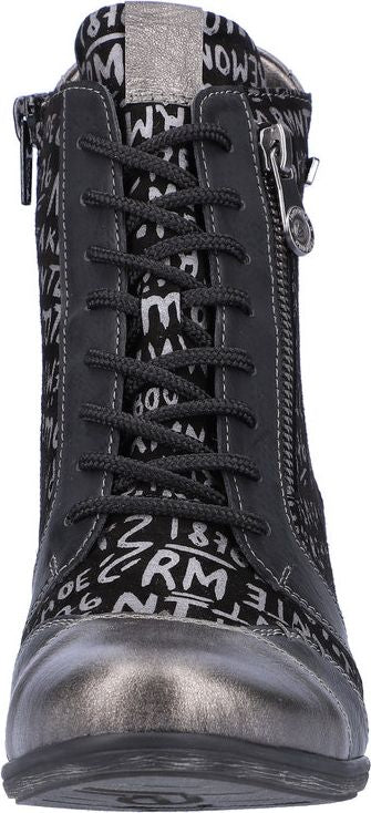 Remonte Boots Multi Lace Up With Heel