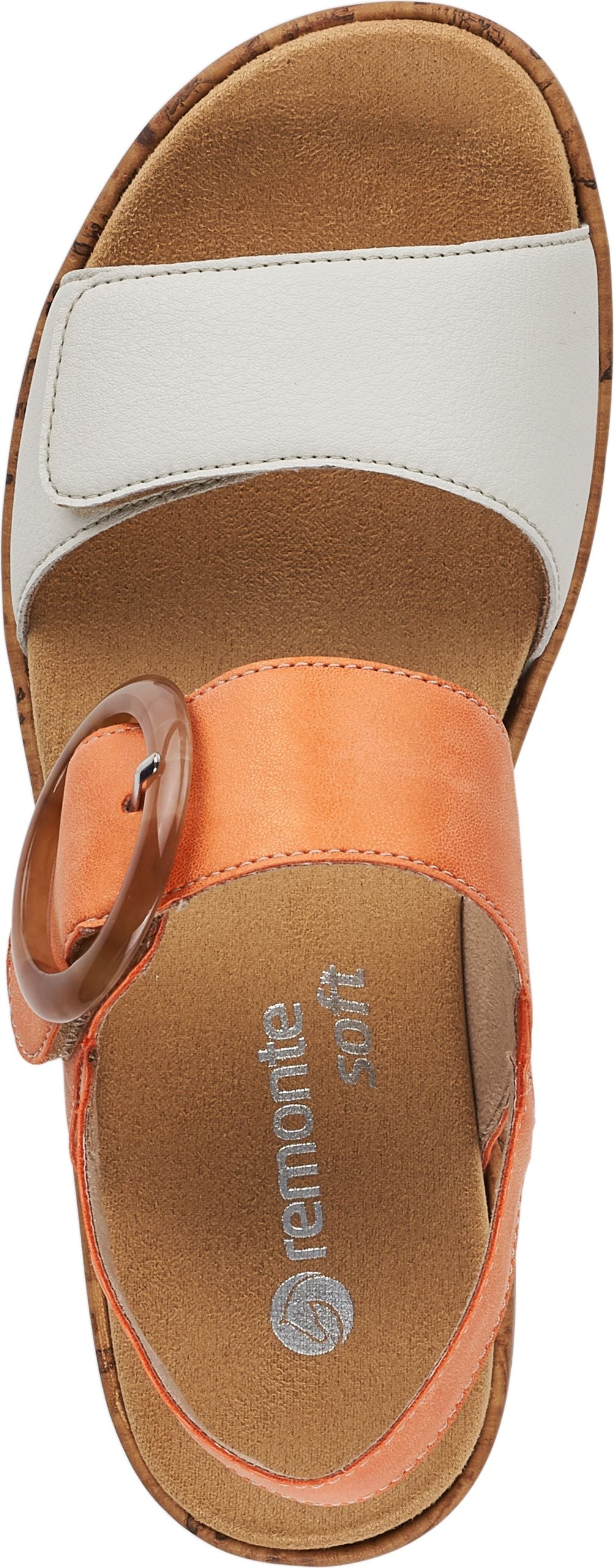 Remonte Sandals Offwhite/orange Sandal