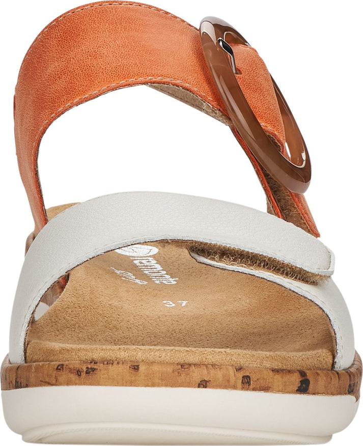 Remonte Sandals Offwhite/orange Sandal