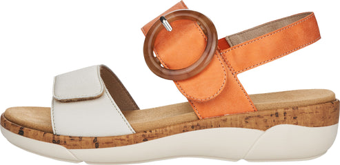 Remonte Sandals Offwhite/orange Sandal