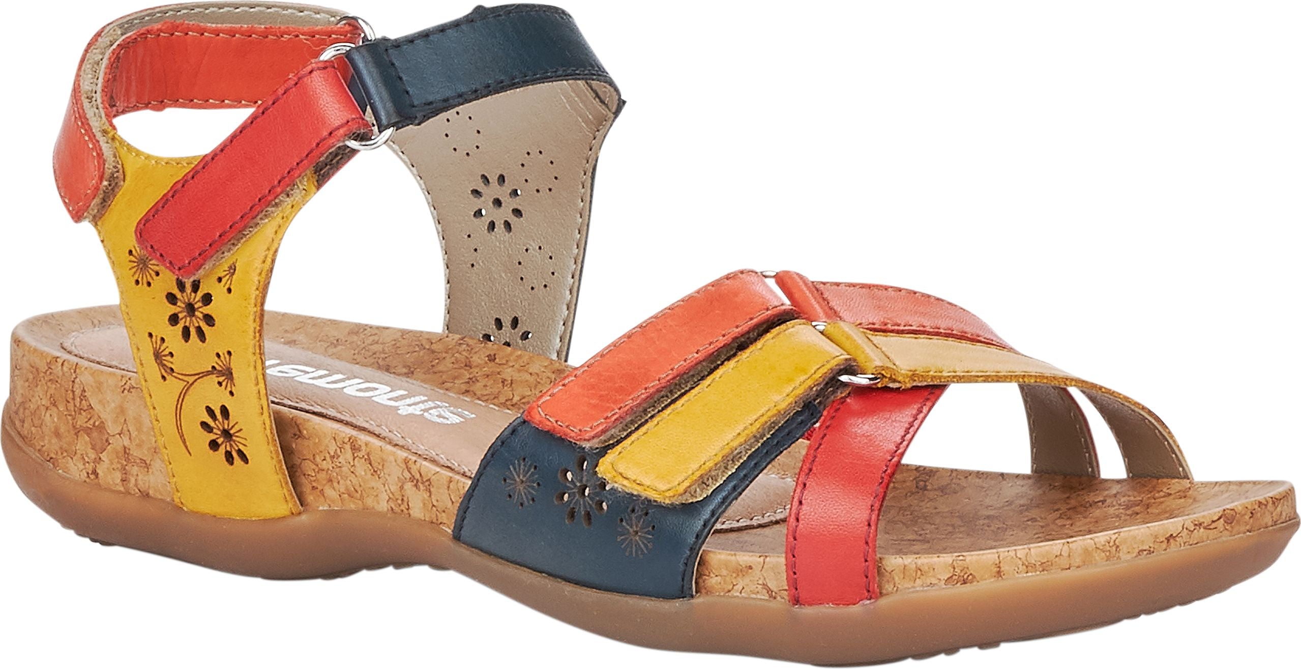 Red Yellow Blue Sandal