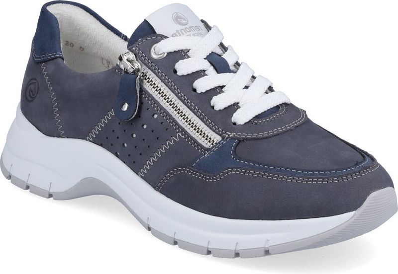 Navy Lace Up