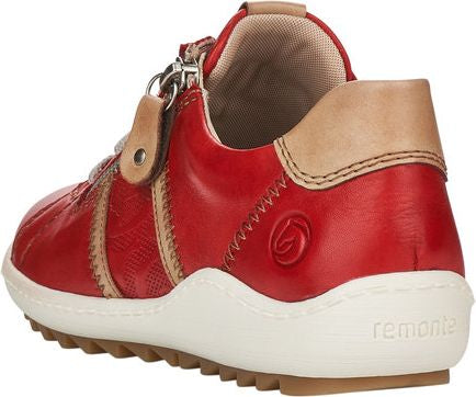 Remonte Shoes Red Lace Up