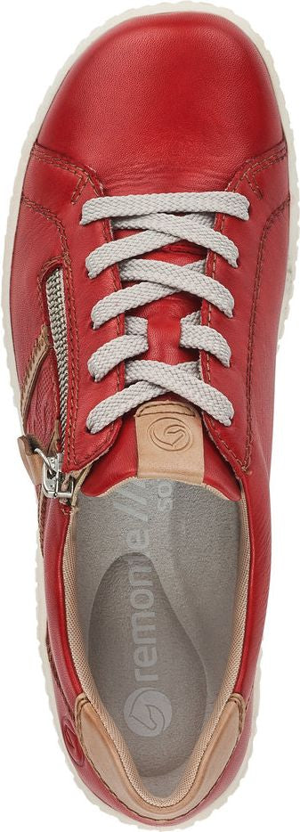 Remonte Shoes Red Lace Up