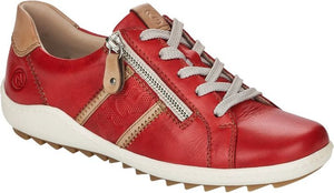 Remonte Shoes Red Lace Up