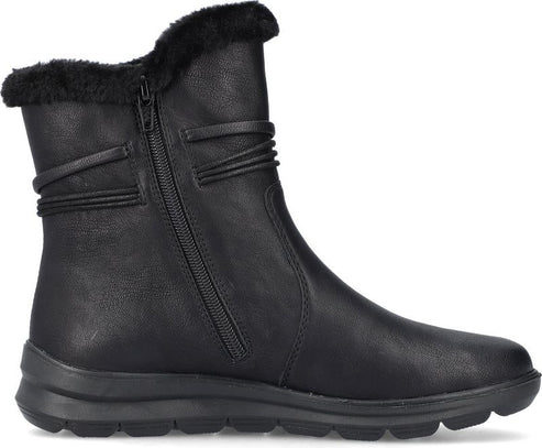 Rieker Boots Black Tassle Boot