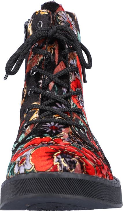 Lace up clearance floral boots