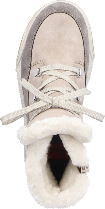 Rieker Boots Off White Winter Hiker