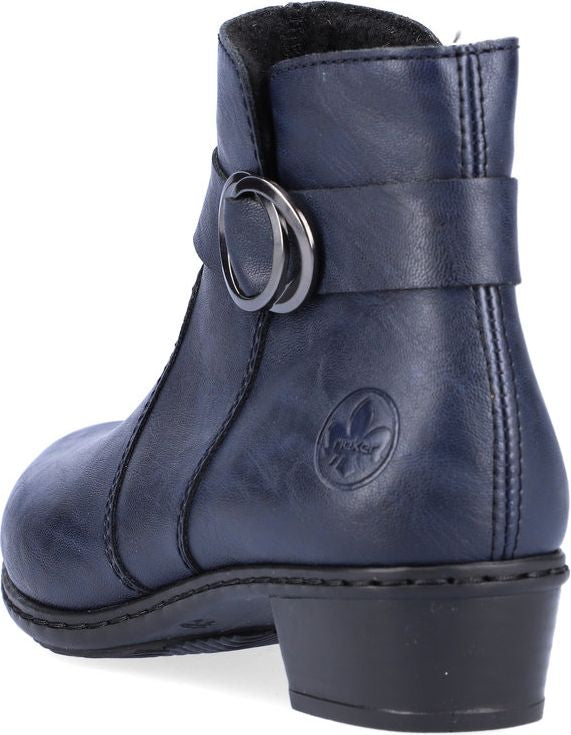 Rieker liz side deals zip boot