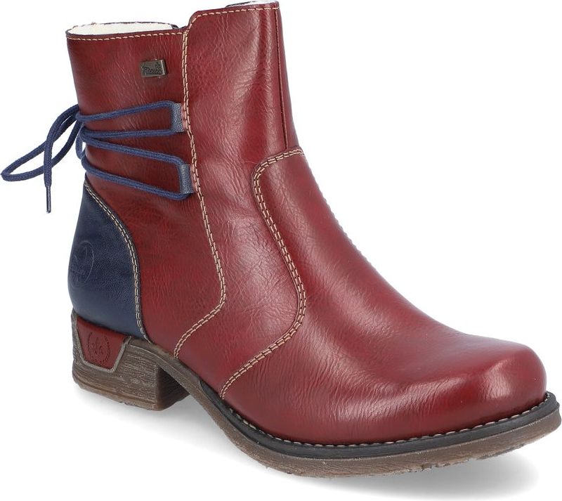 Red Warm Lined Boot