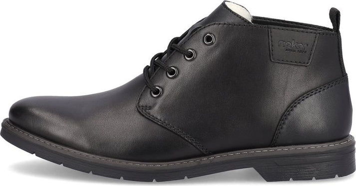 Rieker Boots Wool Lined Ankle Lace Up