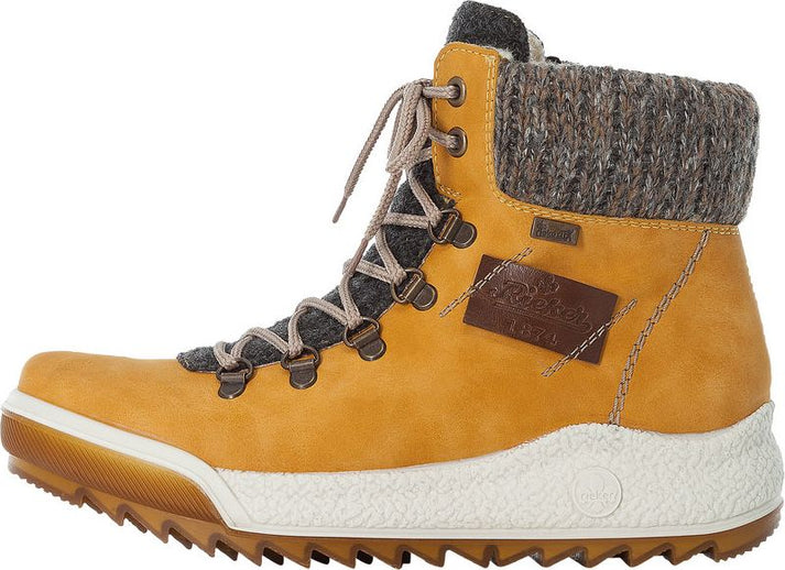 Rieker Boots Yellow Winter Hiker